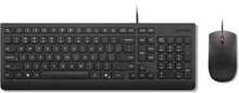 Lenovo Essential klaviatuuri ja hiire komplekt, 4X31R64400, US, must