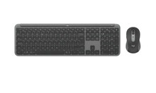 Klaviatuuri ja hiire komplekt Logitech Signature Slim MK950, US, graphite