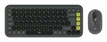 Klaviatuuri ja hiire komplekt Logitech POP Icon Combo, US, grafiit