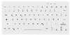 Klaviatuur Cherry Hygiene Mini Ultraflat, AK-C4112F, must