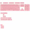 Glorious GPBT Basics klahvikorgid, ANSI, PBT, Potion Pink