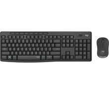 Juhtmevaba klaviatuuri ja hiire komplekt Logitech MK295 Silent Wireless Combo, tšehhi, must/hall