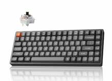 Mehaaniline klaviatuur Keychron K2 MAX, Super Brown, QMK, must