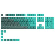 Klaviatuuri klahvikatted Glorious PC Gaming Race GPBT 115 PBT Keycaps, UK, roheline