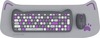 Canyon HSET-W6 Kitty Edition juhtmevaba klaviatuuri ja hiire komplekt, lilla