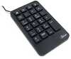 Numbriklahvistik Inter-Tech KB-120, USB, must