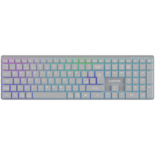 Klaviatuur Canyon HKB-W11, UK/US, RGB, juhtmevaba, hall
