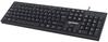 Manhattan USB klaviatuur, must, 179324