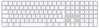 Apple Magic Keyboard Touch ID ja numbriklahvistikuga, MXK73D/A, valge