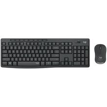 Logitech MK295, Silent Wireless Combo, Nordic, grafiit