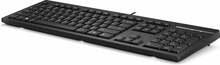 Klaviatuur HP 125, USB, juhtmega, ENG