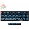 Keychron V5 Max, DE-Layout, Gateron Jupiter Red, must/blaugrau