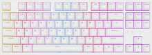 Mehaaniline klaviatuur Genesis THOR 404 TKL, RGB, Gateron Yellow Pro, valge