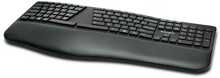 Klaviatuur Kensington ProFit Ergo Wireless, AZERTY, prantsuse, must