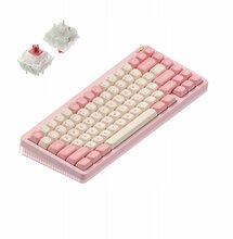 Nuphy Halo75 v2, Sakura Fizz Silent Red, juhtmevaba mehaaniline klaviatuur