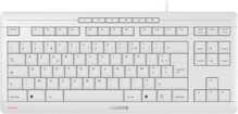 Klaviatuur Cherry Stream TKL, hall, USB, AZERTY, prantsuse