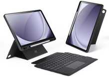 Tahvelarvuti ümbris klaviatuuriga Dux Ducis DK, Samsung X210/X215/X216 Tab A9 Plus 11.0, must
