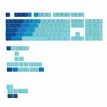 Glorious GPBT Gradient Keycaps, ANSI Layout (US), PBT, Dye-Sub, Ocean
