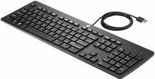 Klaviatuur HP USB Business Slim, UK, must