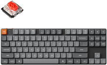 Klaviatuur Keychron K1 Max, TKL, Low Profile Gateron Red, US, must