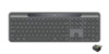 Klaviatuur Logitech Signature Slim Solar+ K980, US International, Graphite