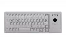 Klaviatuur Cherry Active Key AK-4400, Compact Ultraflat Touchpad, valge