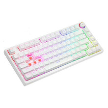 Klaviatuur Savio Phenix, Gateron Red Pro, US, valge