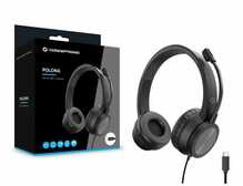 Conceptronic POLONA05BC Stereo USB-C kõrvaklapid mikrofoniga, must