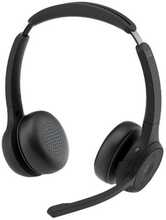 Juhtmevabad kõrvaklapid Cisco 722 Wireless Dual On-Ear, must