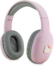 Juhtmevabad kõrvaklapid Hello Kitty Metal Logo Bluetooth HKBHA1BKHLMP, roosa