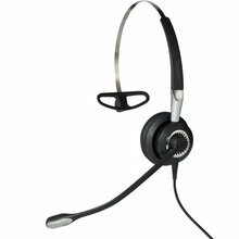 Jabra Biz 2400 II QD Mono UNC 3-in-1, juhtmega kõrvaklapid, must/hõbedane