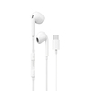 DUDAO X14PROT, kõrvaklapid, USB Type-C, valged
