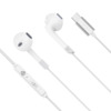 Kruger & Matz C2, USB-C kõrvaklapid mikrofoniga, valged