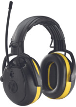 Mürasummutavad kõrvaklapid Ear Defender ED 2H Relax, must/kollane