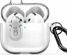 Dux Ducis PECL ümbris Apple AirPods 4, läbipaistev