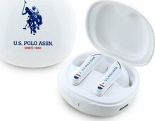 Juhtmevabad kõrvaklapid U.S. Polo Assn. TWS US Polo DH Logo, valged