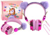 Juhtmega küllroosad külaklapid Lean Toys