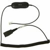 Jabra GN1216, QD to RJ9 ühenduskaabel, 2 m, keritud