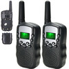 Raadiosaatjad RETOO Walkie Talkie 8 PMR taskulambiga, 2 tk komplektis