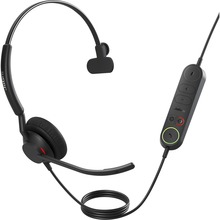 Kõrvaklapid Jabra Engage 40 Inline Link, mono, USB-A, must