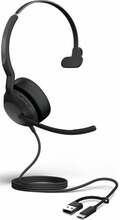 Jabra Evolve2 50 USB C/A UC Mono, must