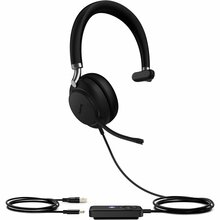 Juhtmega kõrvaklapid Yealink UH38 Mono Teams, USB-A, must