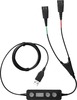 Jabra Link 265, USB 2.0 adapter, 2x QD, must