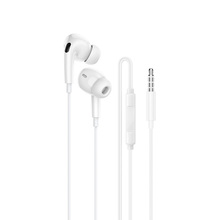 Kõrvaklapid mikrofoniga Borofone BM100 Pro Fuente, valged