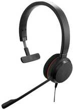 Kõrvaklapid Jabra Evolve 20, MS, USB-C/USB-A, mono, must