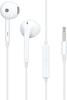 Juhtmega kõrvaklapid Oppo MH156, valge, 3,5 mm, mikrofoniga
