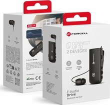 Juhtmevabad kõrvaklapid Forcell F-AUDIO Drive EarBud, mustad