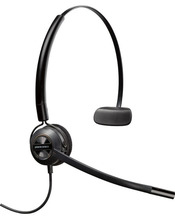 Juhtmega kõrvaklapid Poly EncorePro 540 Convertible, must