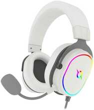 Kõrvaklapid Aqirys Altair 7.1 RGB, valged