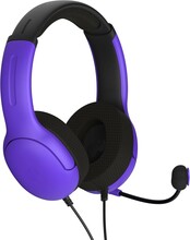 Juhtmega mängurikõrvaklapid PDP Airlite, Ultra Violet